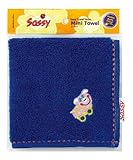 Sassyミニタオル ピギーブルー 袋入 SM4402 NZSA97106