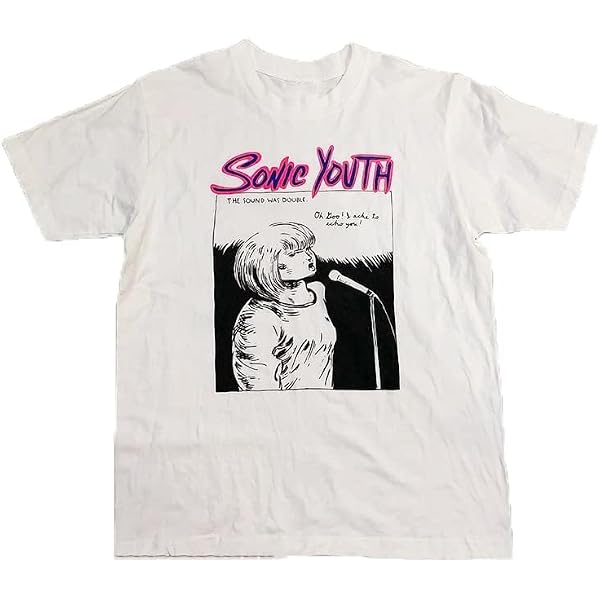 Amazon | [wall of fame] ロックTシャツ 半袖 Sonic Youth ソニック