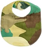 ikue　ベビーガーゼスタイBaby Bib　Animal　camo　Green