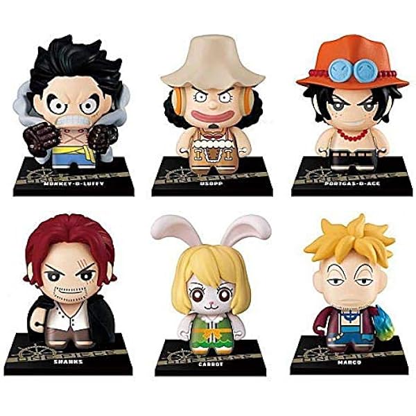 Amazon コレキャラ One Piece ワンピース3 全6種セット フルコンプ カプセル玩具 おもちゃ