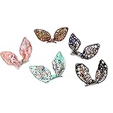 Oujyo 　　ヘアピン 　ヘアクリップ 　５点セット　 兎耳ヘアアクセサリー 出産祝い ギフト ハーフバスデー　ドレス 赤ちゃん ベビー 髪飾り