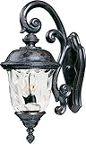 Maxim Lighting 40497WGOB Carriage House VX 3-Light Top Mount Outdoor 26.5-Inch Wall Lantern, Orienta