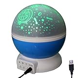 Aroma Night Lighting Lamp 3 Model Light Romantic Rotating Cosmos Star Doraemon Crown Projector ,Rota