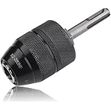 Wolfride インパクトドリルチャック SDSドリルチャック 2-13mm 超硬合金製キーレスドリルチャック 10mmSDSアダプタ付き 電動ドライバー インパクトドライバードリル 電動ハンマー用 1/2-20UNF