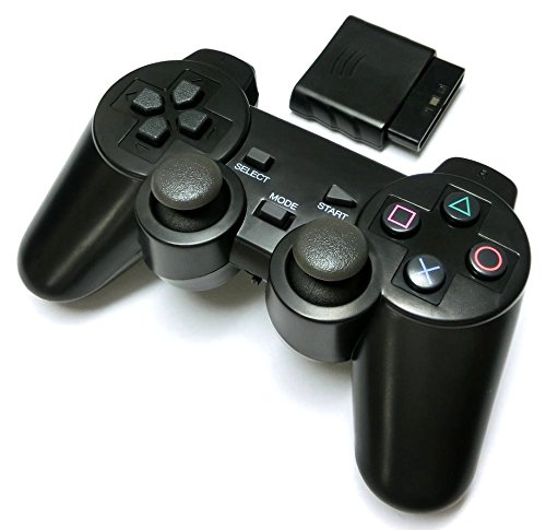 PS2 ワイヤレスコントローラー (プレステ2で使える2.4Ghz無線コントローラー) PS2 ワイヤレスコントローラー (プレステ2で使える2.4Ghz無線コントローラー)