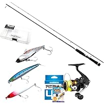 人気　一軍ルアーセット！ Amazon | シマノで揃えるルアー釣りセット ルアーマチックS86ML+