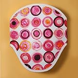 首かっくんにならない頭あて　ヘッドサポート　【ピンクビッグバブル】　エルゴ・コラン他社抱っこひもにも！