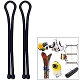 Gear Tie 24インチ、2パック、ブラック