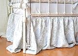 Bella Notte Zia Cribダスト用フリル付きでクールトーン W-ZIA551-COOL1