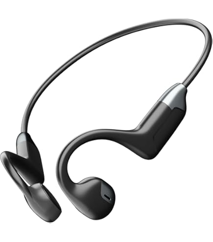 骨伝導ヘッドホン 12時間超長再生可能 耳掛け式 Bluetooth マイク付き 骨伝導Bluetoothヘッドホン - 12時間超長再生 耳掛け式 新登場