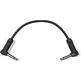 D'Addario ダダリオ パッチケーブル (シールドケーブル) American Stage Patch Cable PW-AMSPRR-105 (15cm L-L) 【国内正規品】