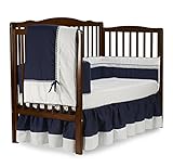 ベビードール寝具ロイヤルベビーベッド寝具セット、海軍