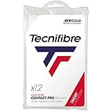 Tecnifibre(テクニファイバー) CONTACT PRO 12P コンタクト プロ 12P 帆ホワイト ウェットタイプ グリップテープ TFA041
