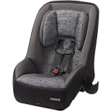 Cosco Mighty Fit 65 DX Convertible Car Seat, Heather Onyx Gray by Cosco