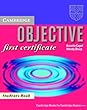 Objective First Certificate Student's Book and 100 Tips Writing Booklet Pack Italian edition