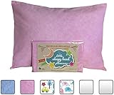 Little Sleepy Head Toddler Pillowcase - Pink Marble, 13 x 18 by Little Sleepy Head