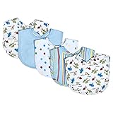Trend Lab Dr. Seuss One Fish Two Fish 5 Piece Bib Set by Trend Lab
