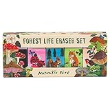 Chronicle Books(クロニクルブックス)ナタリー・レテ 消しゴム 5個セット(H6.5×W16×D2.4cm)