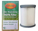 (1) - 1 Hoover Pleated Elite Rewind Fusion HEPA Vacuum Cleaner Filter Upright Bagless Deluxe