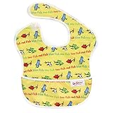 Bumkins スーパービブ／スタイ USA発食事用防水ビブ 6～24ヶ月 Yellow Fish