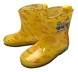 キッズ　レインシューズ 長靴 (15cm, ミニオンズ(イエロー))
