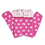 ベビーキッズ女の子 漫画の 暖かい 膝丈のストッキング チューブソックス レッグウォーマー (豚)