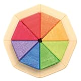 Grimm's Spiel & Holz Design（グリムス社） 8カラー積み木【GRI-43480】