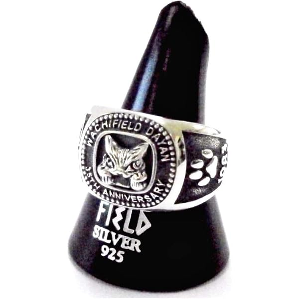 Amazon | [わちふぃーるど] 猫のダヤン シルバー925 日本製 復刻