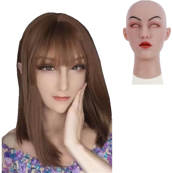 濱*司様 フィメールマスク シリコーンマスク Amazon.co.jp: フィメールマスク 女装仮面 シリコンマスク