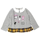 【SiShuNon/SKAPE】袖フリル襟付コスメトレーナー トレーナー エスケープ キッズ フリル コスメ 女の子 130 12 グレー