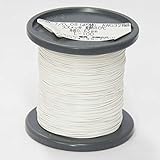 サンコー電商 SHW　耐熱ビニル絶縁電線 白色 100m AWG32 (相当) SHW 7/0.08