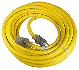 Prime Wire & Cable LT511930 50-Foot 10/3 SJTOW Bulldog Tough Ultra Heavy Duty Extension Cord with Pr