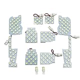 LEDルームランプ トヨタ アルファード ヴェルファイア 30系 純白色 室内灯 純白 爆光 車種別専用設計 ルーム球 Alphard 30系 Velfire 30系 AAYH/GGH/AGH3#系/AGH3##系 (アルファード30/ヴェルファイア30)