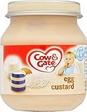 Cow & Gate Egg Custard 4mth+ (125g) 牛とゲート卵のカスタード4Mth + （ 125グラム）