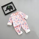 ベビー キッズ パジャマ ジュニア 長袖 ルームウェア 女の子 寝巻き 子供 シャツ レンギンス 上下セット (110)