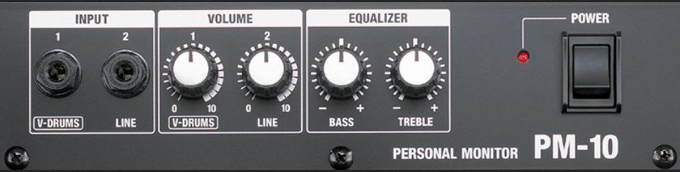 Amazon | Roland パーソナル・モニター PM-10 | 電子ドラム