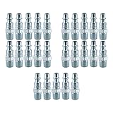 Milton 727 1/4" Male Plug M-style (25 Pack) [並行輸入品]
