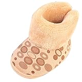 Zhhlinyuan 安定した品質 ベビー Girls Boys Soft Sole Snow Boots Toddler Warm Cotton Shoes One Size