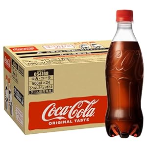 コカ・コーラ ラベルレス 500ml PET 24本セット