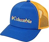 (コロンビア)Columbia 子供 メッシュキャップ【pu5278】ワンサイズ（51-53cm） ブルー×イエロー