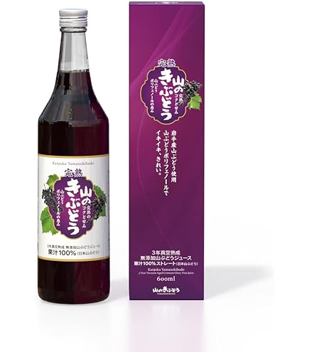 Amazon.co.jp: 山ぶどうジュース 720ml ストレート 果汁100％ 岩手県産