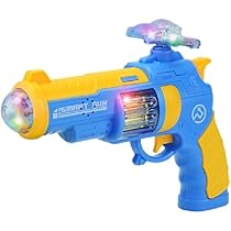MP GUN LEDライト付きトイガン　ヨタくん　ピカ銃 ピクセルデザイン トイガン 青と赤 ヨタくん ピカ銃 - メルカリ