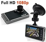 Conbrov Full Hd 1080p Car Video Camera Dash Cam Vehicle Recorder Black Box Backup Dashboard with 2.7