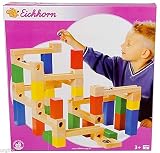 Eichhorn Marble Run 54個木製レール木製Roller Coaster Building SpaceRail XL / Item # g839gj uy-w8ehf3189198