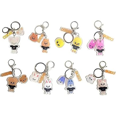 Amazon.co.jp: for Stray Kids キーホルダー アクリル 8点セット