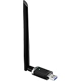 WiFi 無線LAN 子機 1300Mbps USB3.0 WIFIアダプター デュアルバンド 5G/2.4G 802.11 AC 高速通信5dBi 360°回転アンテナ Windows11/10/8.1/8/7/ XP/Vista/Mac OS X