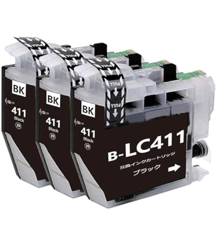 Amazon.co.jp: Nestink LC411 ブラザー インク用 dcp-j528n