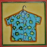 Hawiian shirt ceramic art tile 6 x 6 inches [並行輸入品]