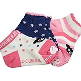 ダブルB(mikihouse) ３Ｐローカットソックスパック 靴下 11-13ｃｍ ローカット-ピンク（08）