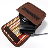 suono LUMIX TX2Dケース / TX2ケース（ココア）カラビナ付 ハンドメイド 日本製